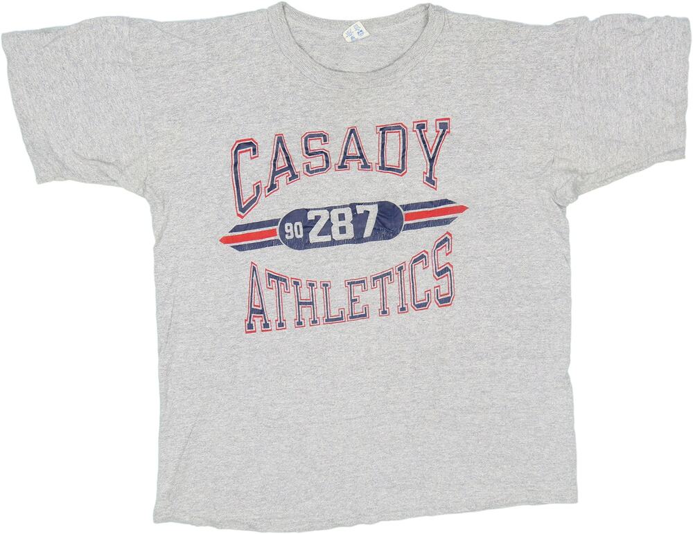 80s 90s Vintage Casady Athletics Champion T Shirt Tee L